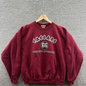 Caesars 66 Authentic Sportswear Vintage Red Crewneck Unisex Size Large